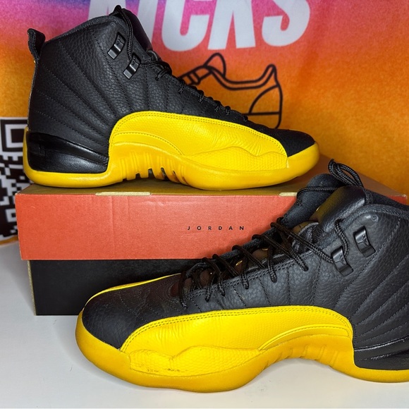 Jordan 12 Retro University Gold Size 10M Pre-loved - Picture 4 of 7